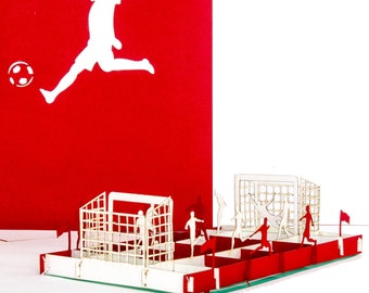 Carte 3d Football Etsy