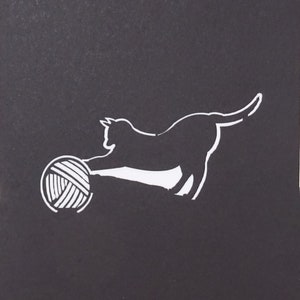 Carte pop-up « Playing Cat » - cartes de chat en 3D comme carte d'anniversaire, cartes d'invitation pour une idée de cadeau d'anniversaire pour enfants image 6