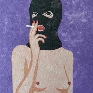Art Print My Body is not a Crime Illustration by Raissa Oltmanns Bild 7