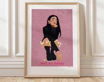 Art Print “Soft but Fierce” illustration by Raissa Oltmanns