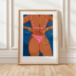 Art Print “My Ass my Rules” Illustration by Raissa Oltmanns