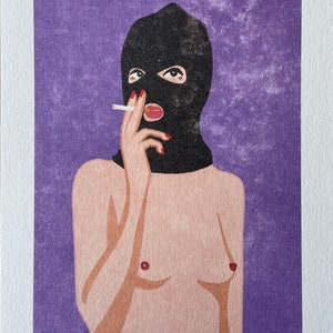 Art Print My Body is not a Crime Illustration by Raissa Oltmanns Bild 4