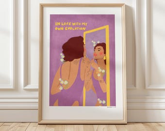 Art Print “In Love” Illustration by Raissa Oltmanns