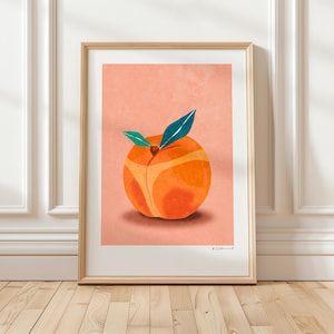 Art Print “Your ass is peachy” Illustration by Raissa Oltmanns
