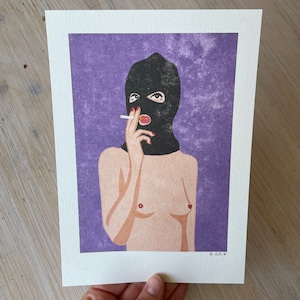 Art Print My Body is not a Crime Illustration by Raissa Oltmanns Bild 3
