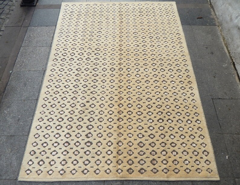 Cream Rug 6x8 off White Carpet Ivory Scandinavian Pile Rug Etsy