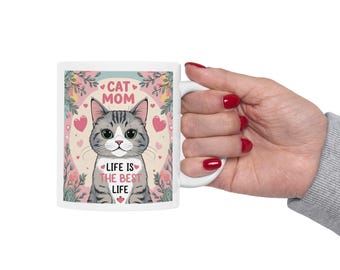 Cat Mom Mug