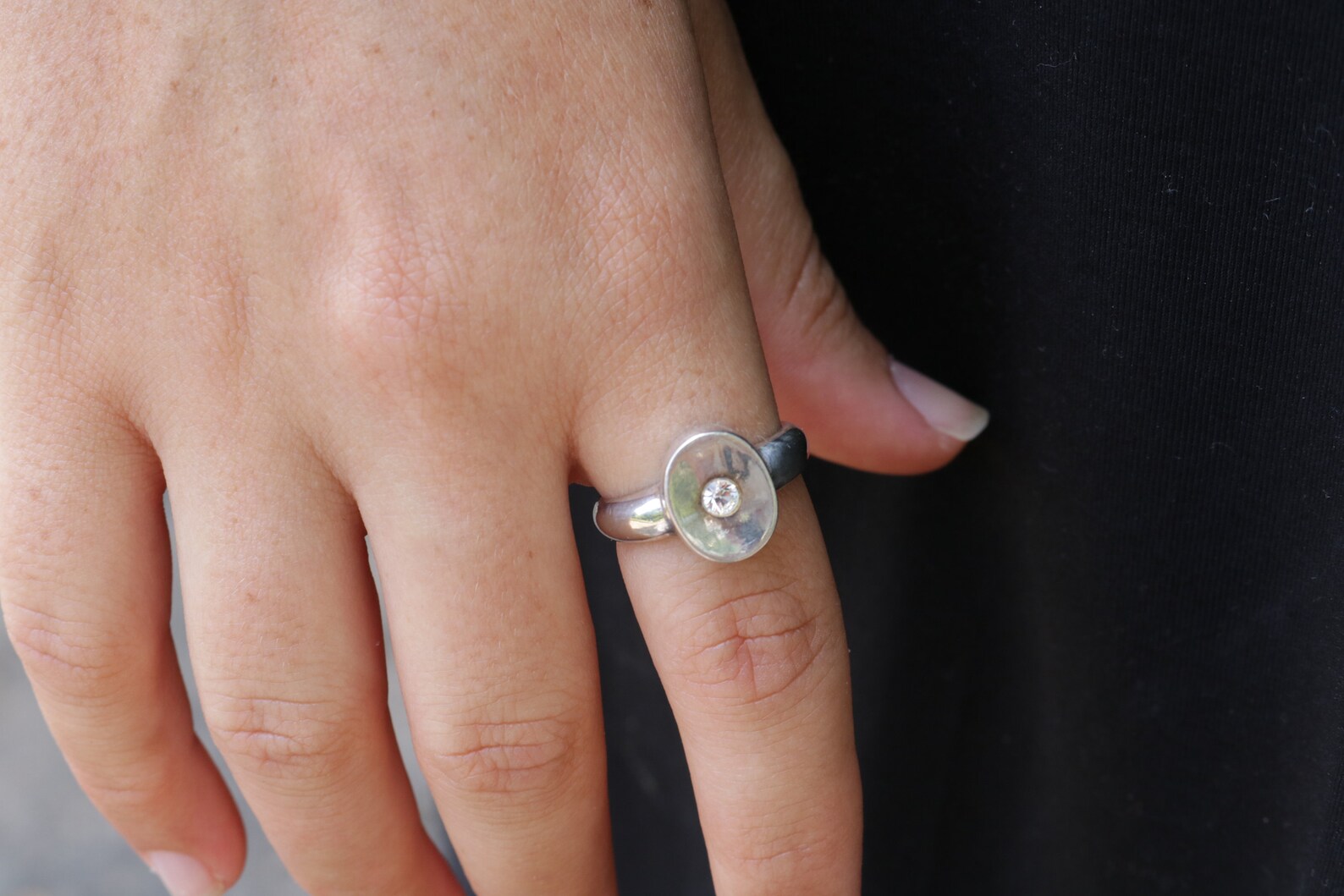 Vintage Sterling Silver Ring Vintage Sterling Silver Ring Etsy