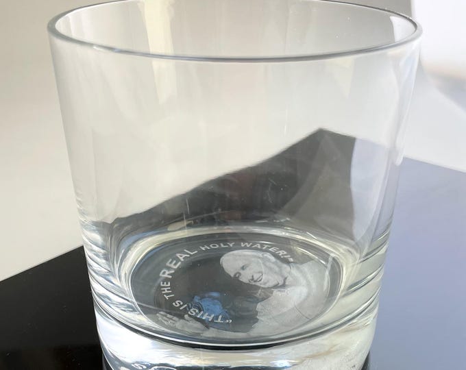 Pope Francis Holy Water Custom Art Tumbler Laser- Etched funny joke humor gift