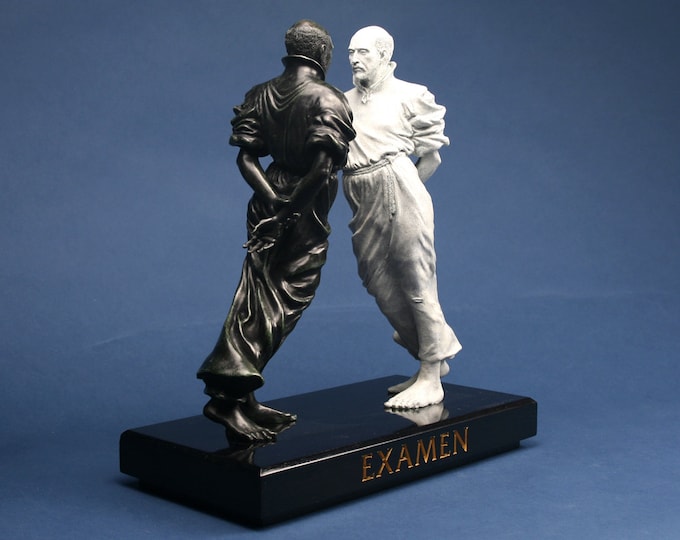 8.5" tall Examen, St. Ignatius Loyola Monument Reproduction