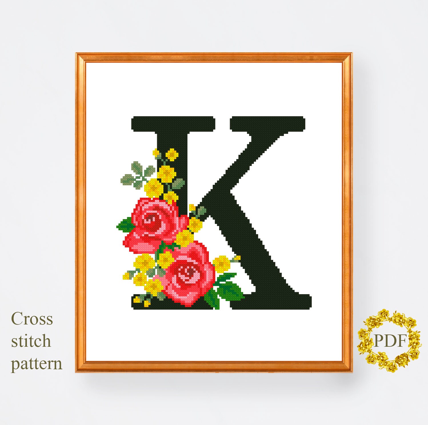 cross stitch k