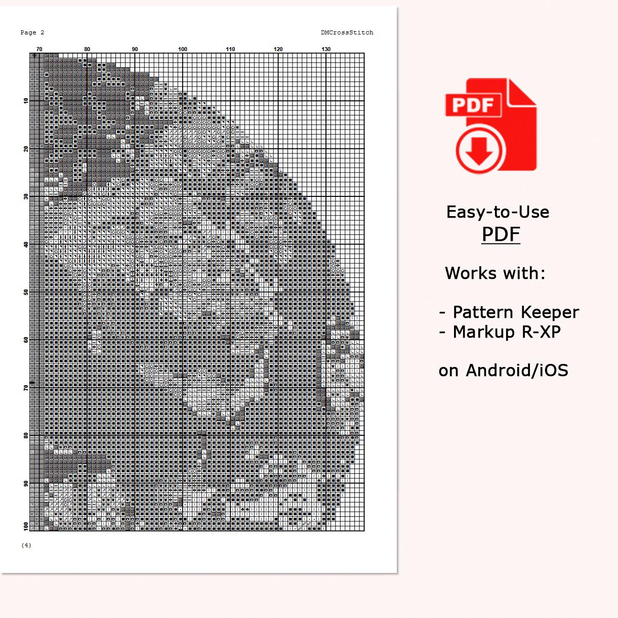 令状を持って戻ってくるクロスステッチパターンPDF花皮肉な破壊的な引用チャート皮肉な刺繍面白い下品な花輪 - Etsy 日本, image size:1221x1221