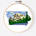 Iowa State Map Modern Cross Stitch Pattern PDF, Landscape Counted Cross ...