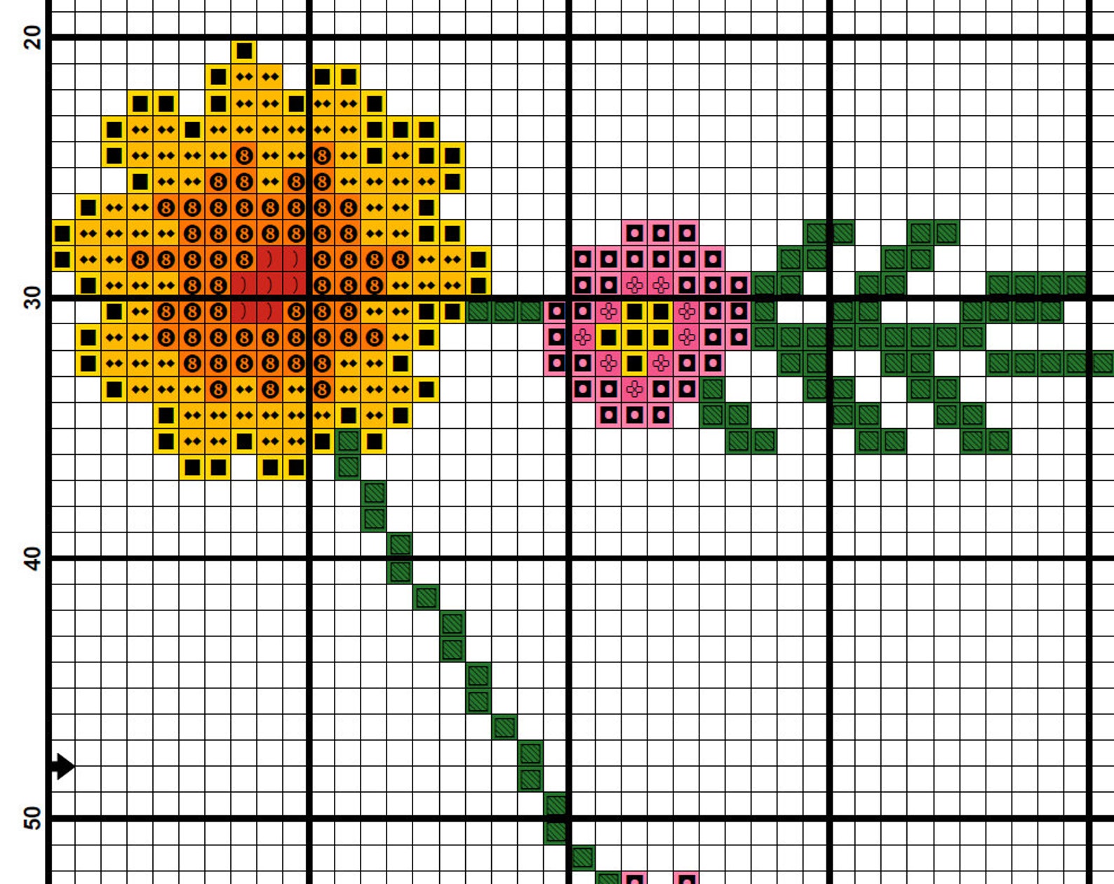 Capricorn stitch cross zodiac patterns croix point craftsy pattern astrologie capricorne embroidery stitches signs pinu zdroj