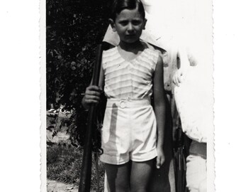 1960's teenage athlete sports parade school gym lesson vintage snapshot photo boys and girls Boy photo Greece childhood memories +0667