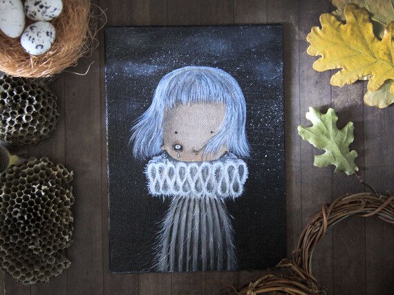 crying / original painting