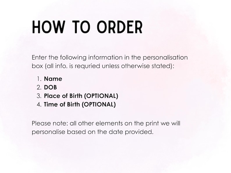 1996 Birthday Poster | Personalised 30th Birthday Gift | Year You Were Born Print | 30th Birthday Gift for Men and Women | 30th Party Decor 画像 12