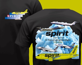 Spirit Airlines Short Sleeve Tshirt