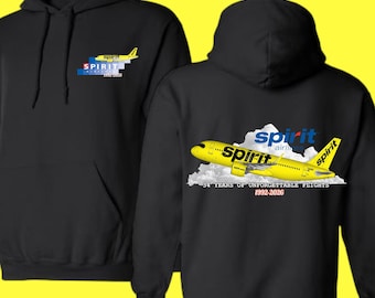 Sudadera con capucha de Spirit Airlines