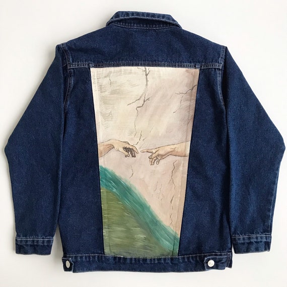 Hand Painted Jacket the Creation of 