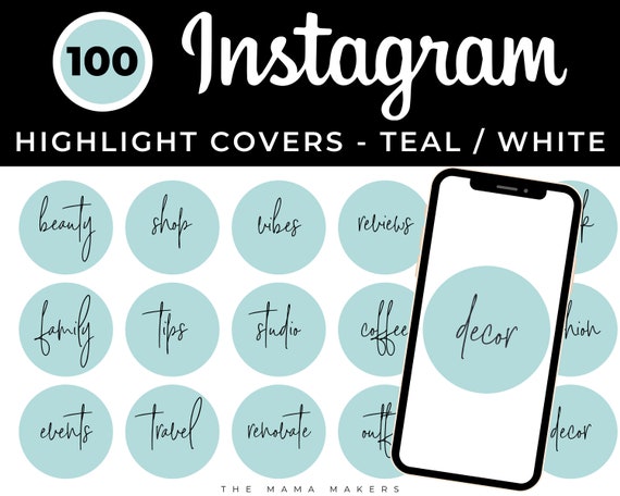 100 Instagram Story Highlight Covers Instagram Stories - Etsy