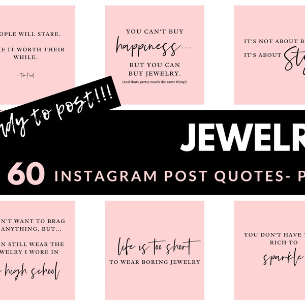 Jewelry Quotes Etsy