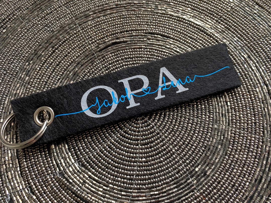 Porte-Clés Grand-Père Cadeau Fete Des Grands Peres Saint Valentin De Noël D'Anniversaire Pour