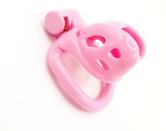 Cute Pink Micro Chastity Device