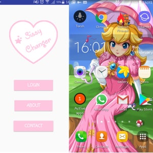 Sissy App - Sissy Changer for Android phones  - Have your wallpapers controlled  and set remotely by Miss Tress for sissy fun