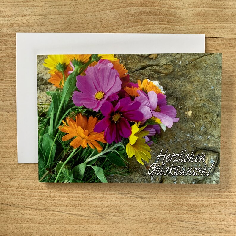 Twizler Geburtstagskarte Für Nichte – Mit Silberfolie & Aquarell-Blumen, Elegante Glückwunschkarte