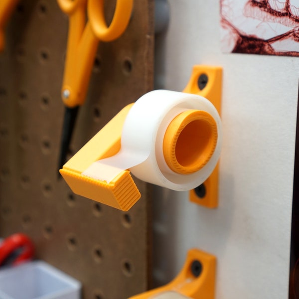 Wall-Mount Tape Dispenser for Organized and Efficient Workspaces