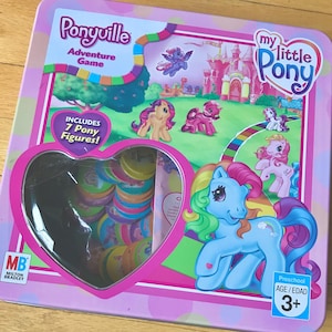 AS-IS My Little Pony Ponyville Adventure Games by Milton Bradley