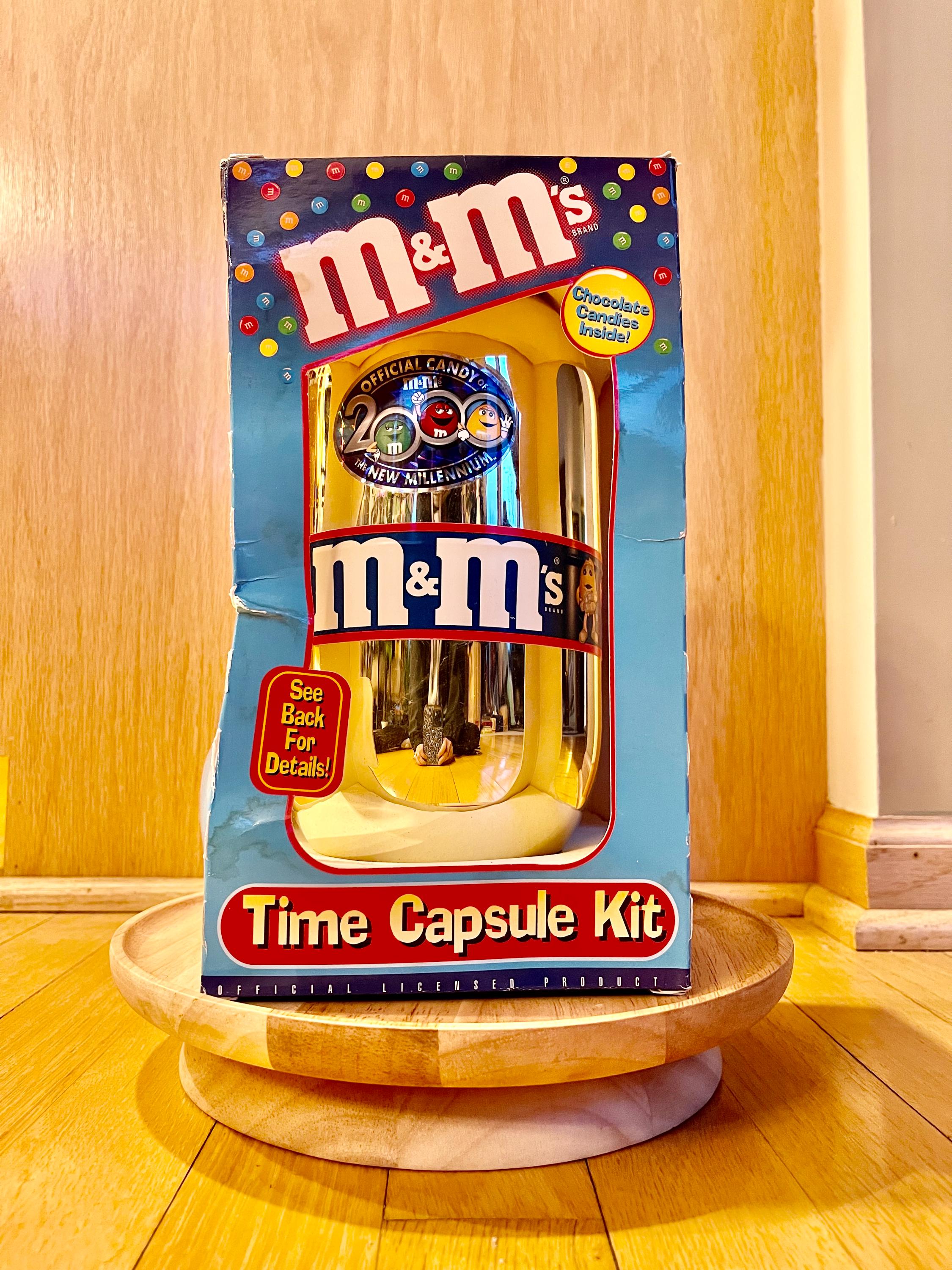 M&M's 2000 Time Capsule Kit Limited Edition Collectible in