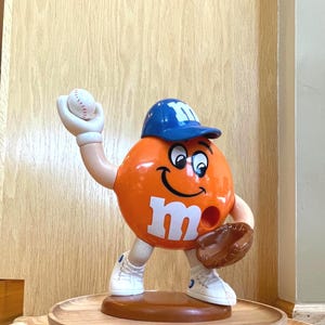 M&m Orange Candy Dispenser - Etsy