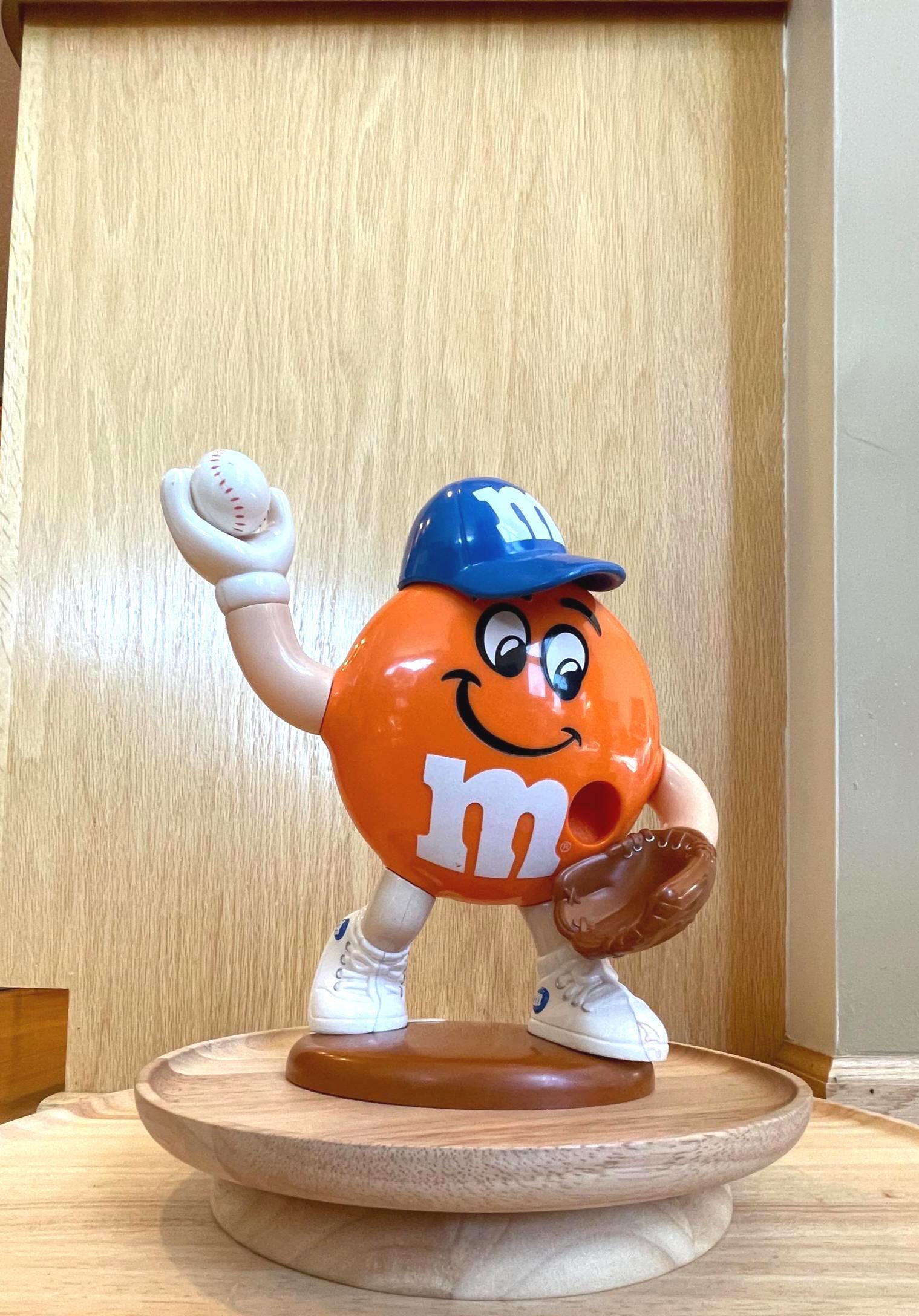 M&m Orange Candy Dispenser - Etsy