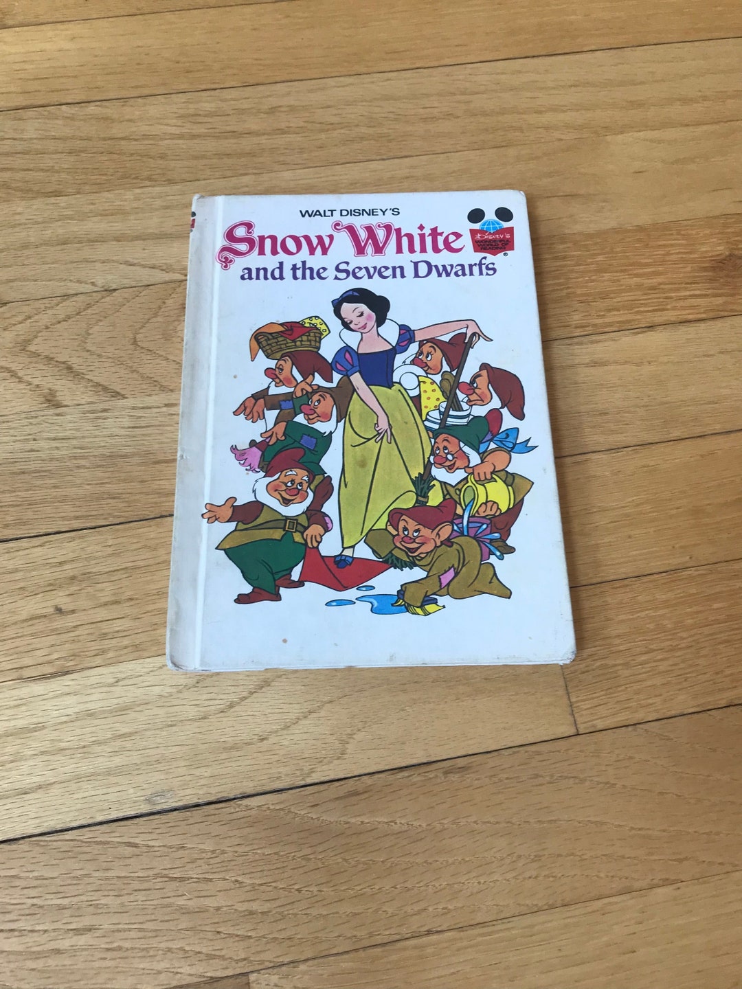Vintage Hardcover Walt Disneys Snow White and the Seven Dwarfs Picture ...