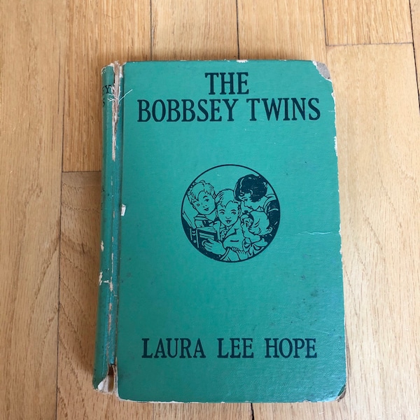 Vintage "The Bobbsey Twins or Merry Days Indoors or Out" Hardcover Book