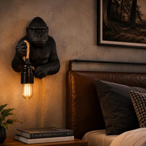 Gorilla Rope Wall Light – Industrial / Rustic Statement Lamp