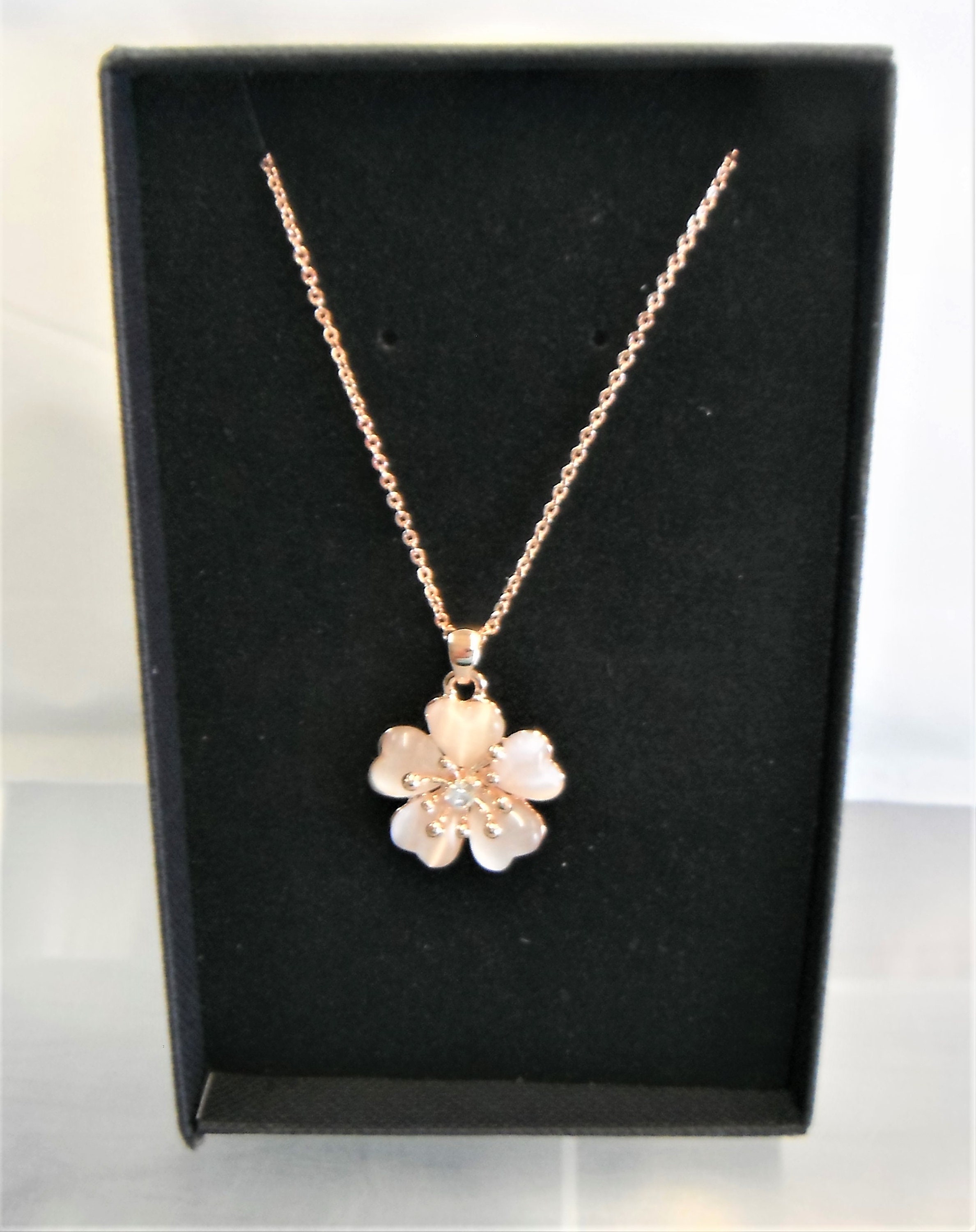 Sakura Cherry Blossom Gold Colour 18 Inch Necklace Gift Boxed - Etsy