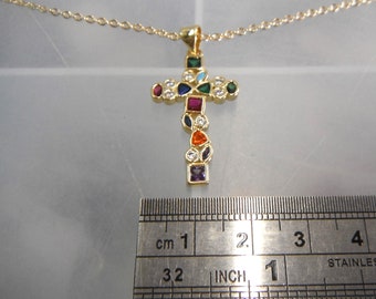 MORELLATO 5401 CIONDOLO C１POINT GOLD CROSS MOTIFS NECKRACE 51-3J-Hk4gL._AC_SY575_.jpg