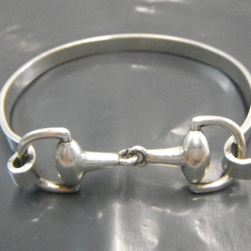Gold Horse Bit Bracelet | 18k Gold-Plated main image 0