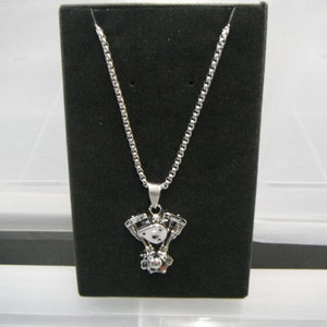 Motorcycle Engine Block Necklace Gift Boxed
