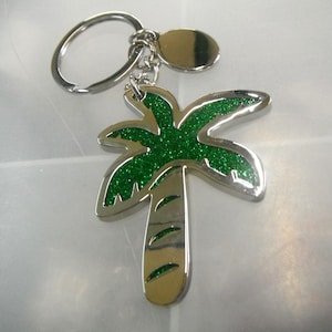 Desert Island Palm Tree Keyring Gift Boxed