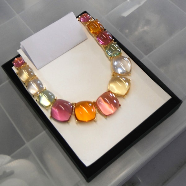 XL Designer Style Beautiful Colour Necklace Gift Boxed