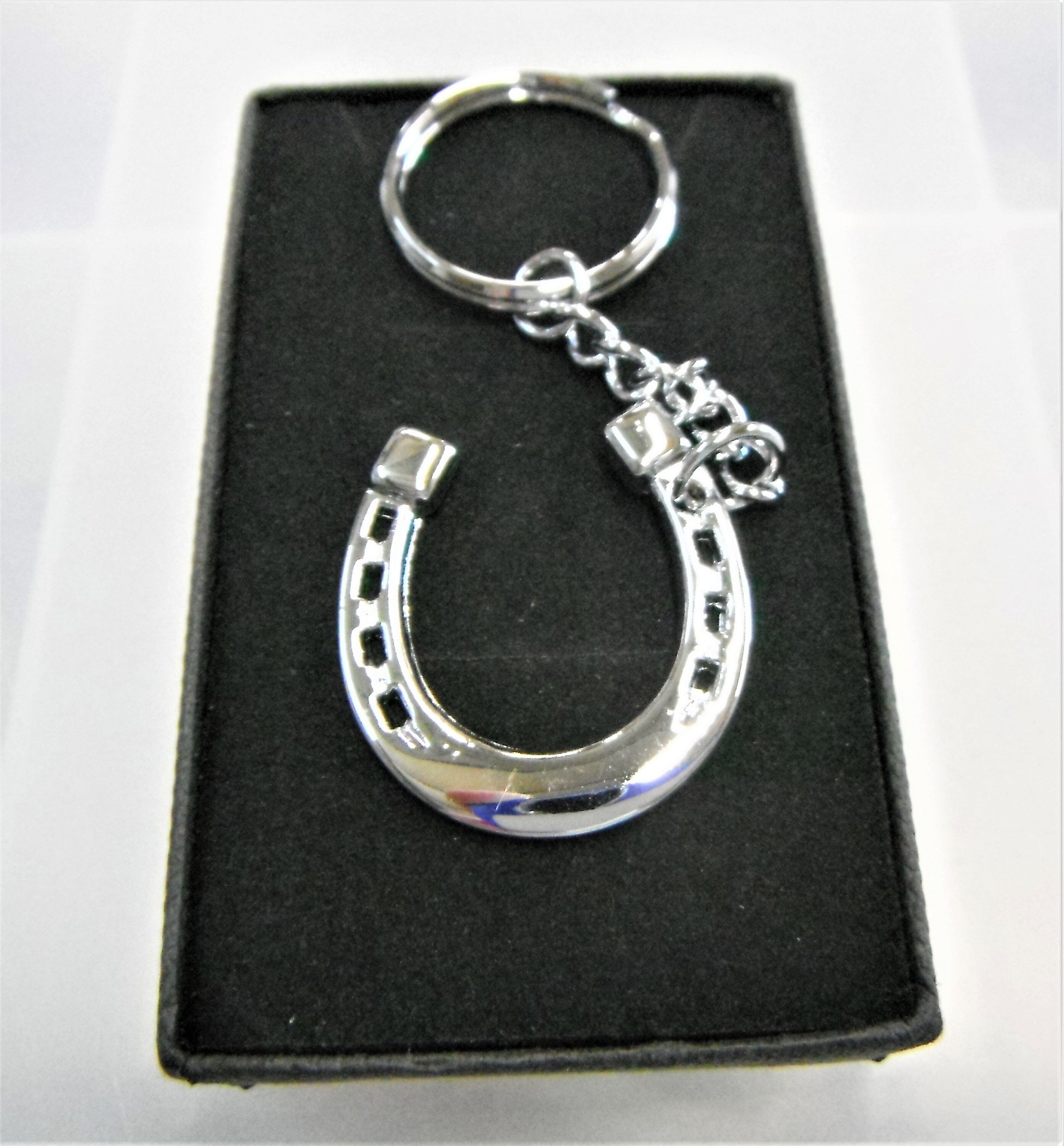 ☆Hei☆ lucky key keyring Lucky Horseshoe Chrome Metal Keyring Gift Boxed - Etsy