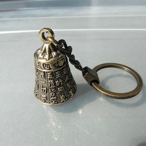 Tibetan Style Bell Keyring