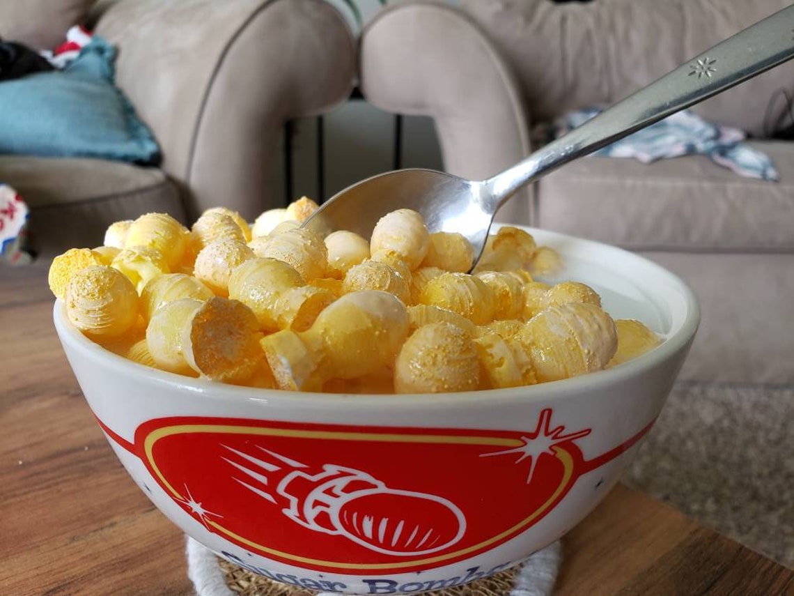 Sugar Bombs Lifelike Cast Resin Cereal Bowl Etsy