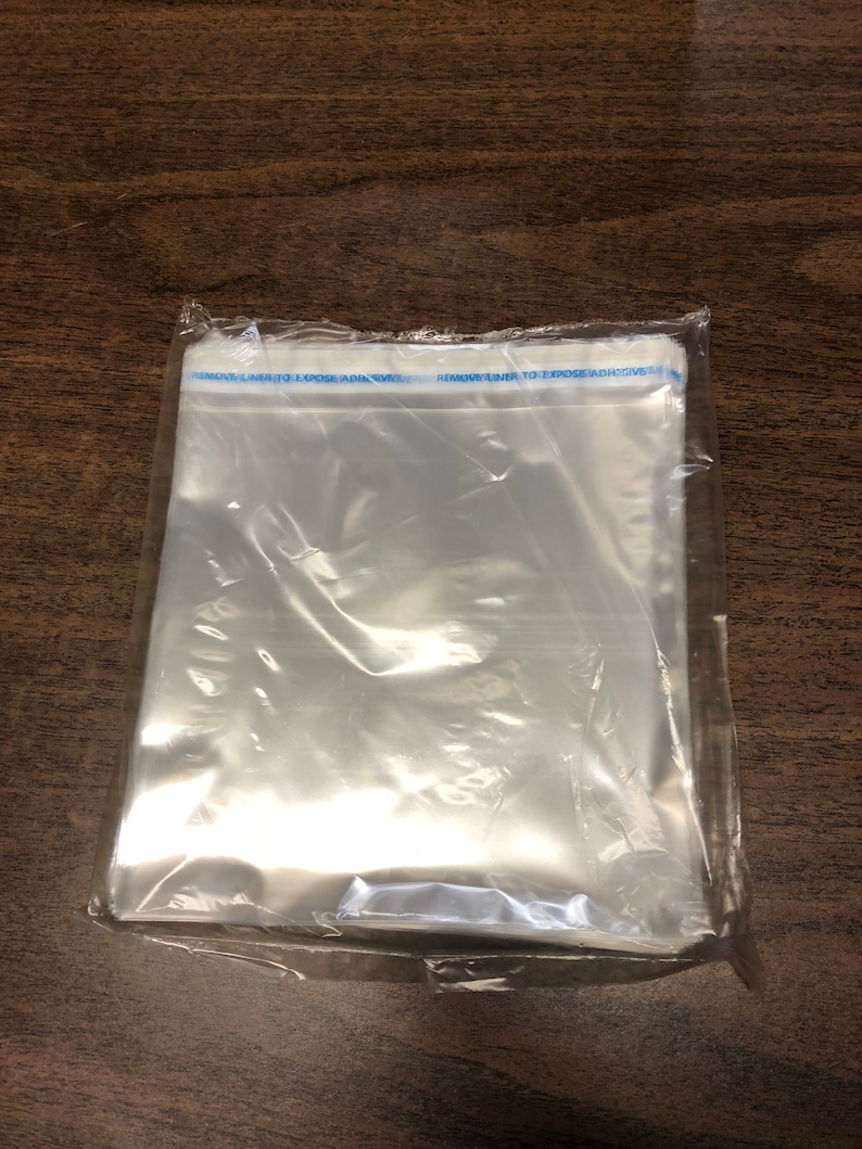 Crystal Clear Resealable Polypropylene Bags 100 per Package Etsy UK