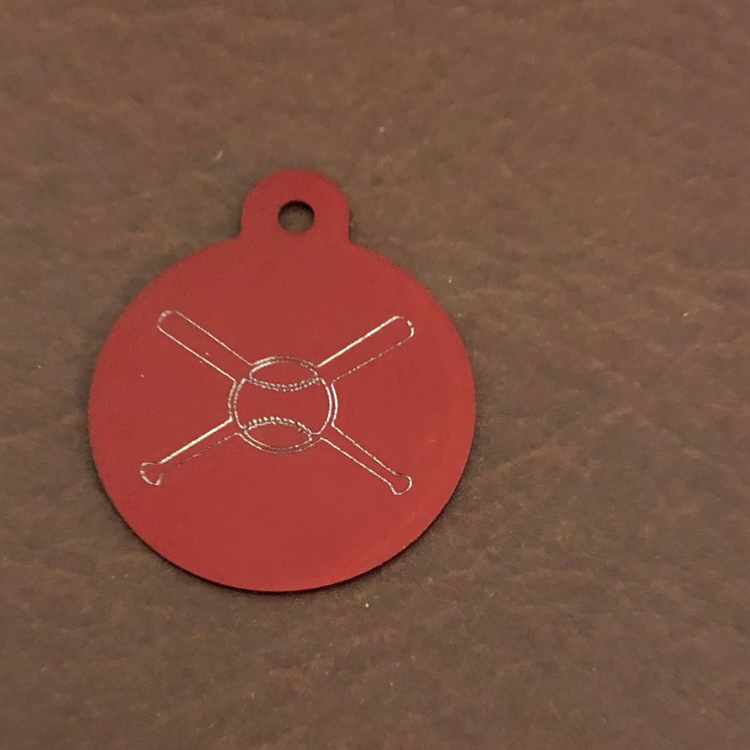 Battes de baseball et de baseball Grand cercle Étiquette en Etsy France