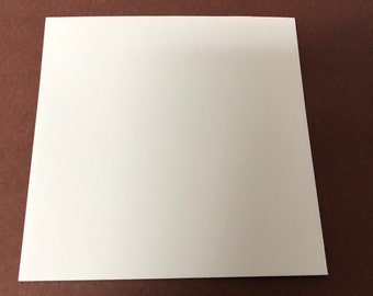 5 1/2" x 5 1/2" 14 x 14 cm Carré Enveloppes Gommées Paquet de 25 Enveloppes 28lb Enveloppes Blanches Pour Annonces, Invitations, Carte SGE5.5x5.5